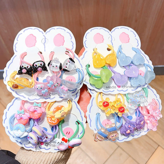 Cartoon rubber bands