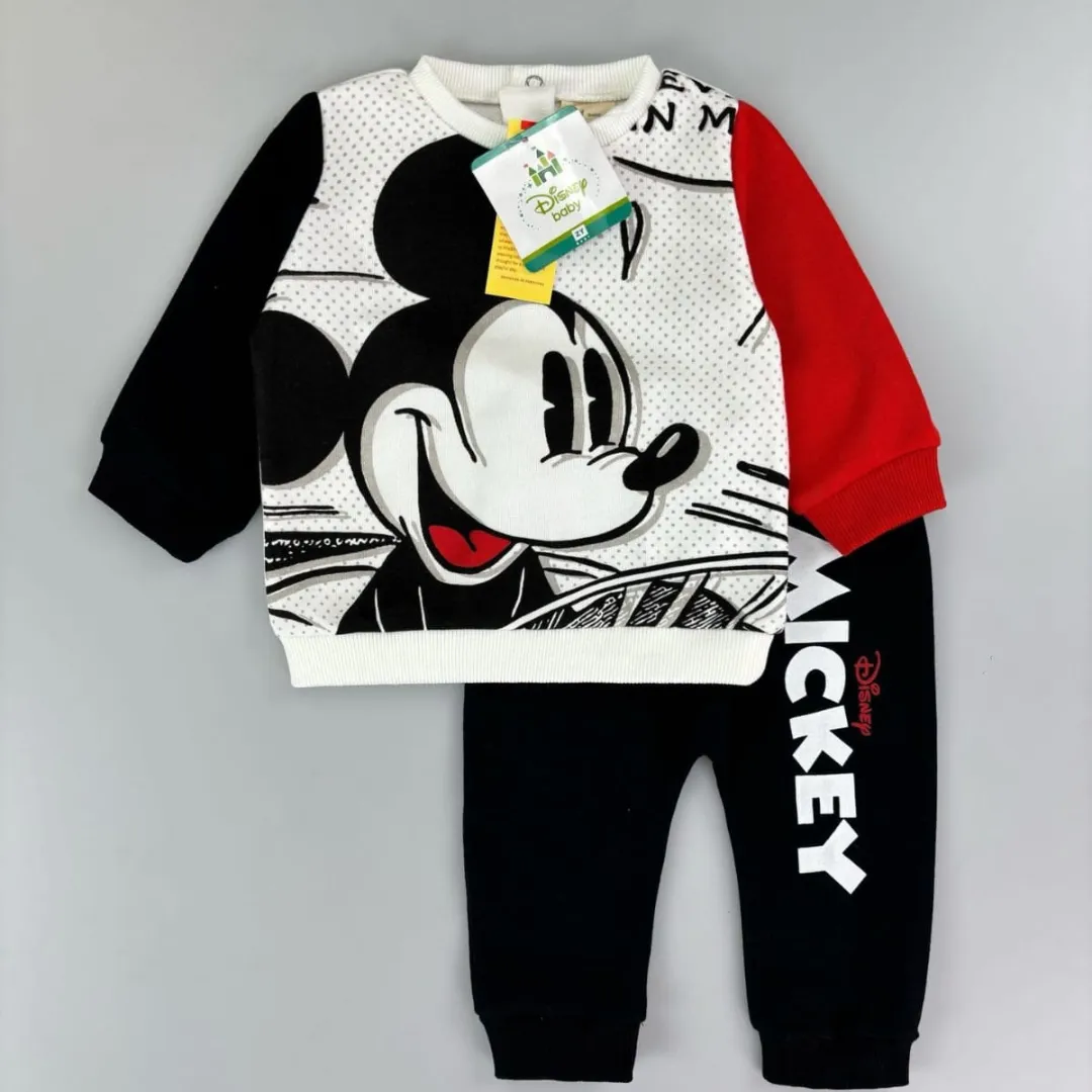 Disney Baby Mickey Mouse 2-Piece Sweatshirt & Jogger Set