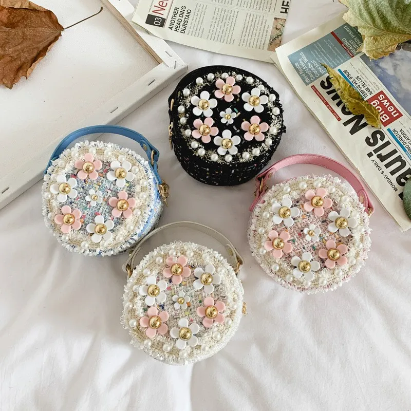 Pearl Floral Mini Sling & Shoulder Bag