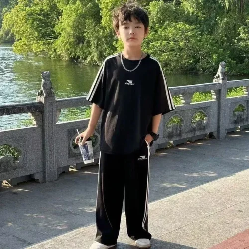 Boys' 2-Piece T-Shirt & Track Pants