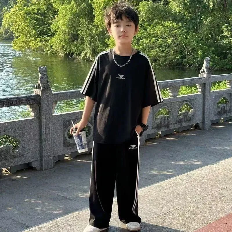 Boys' 2-Piece T-Shirt & Track Pants