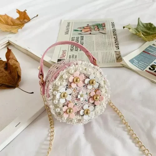 Pearl Floral Mini Sling & Shoulder Bag