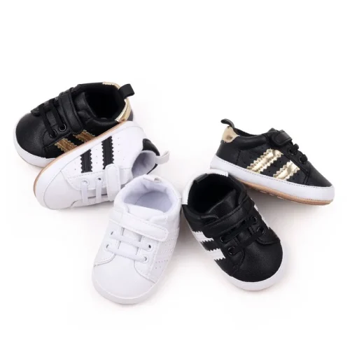 Baby infant soft sole crib shoes
