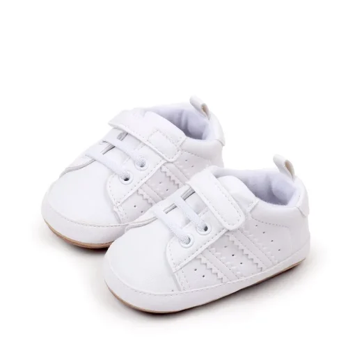 Baby infant soft sole crib shoes