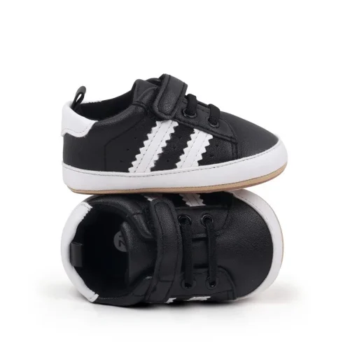 Baby infant soft sole crib shoes