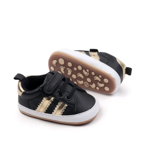 Baby infant soft sole crib shoes