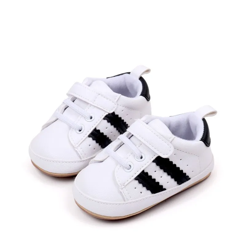 Baby infant soft sole crib shoes
