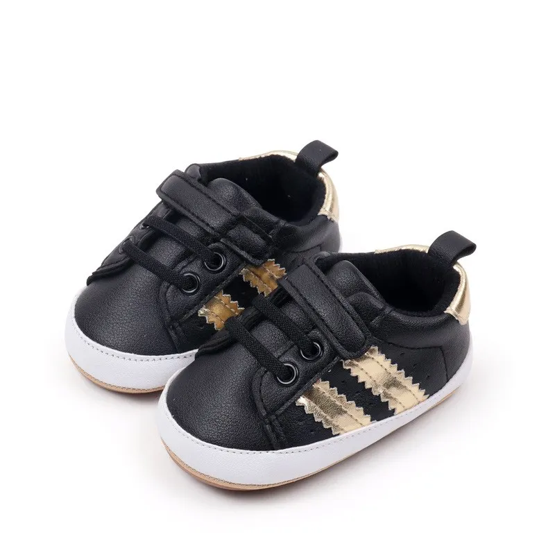 Baby infant soft sole crib shoes
