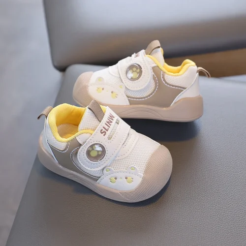 Cute toddler first walker shoes