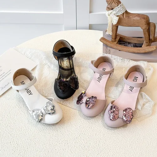 Girls princess dress shoes