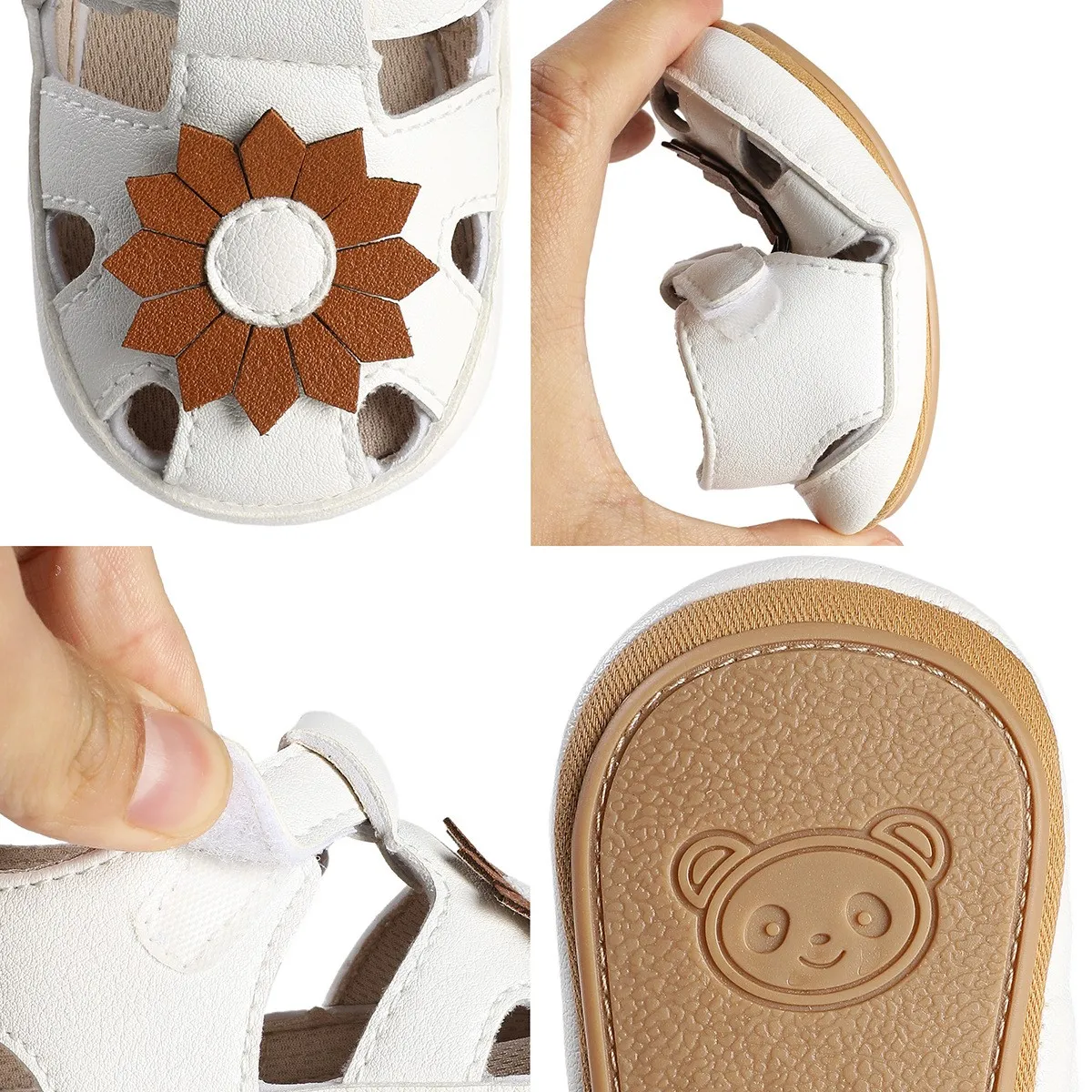 Infant baby girls pre-walker sandals