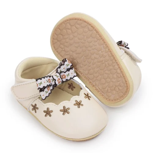Infant baby girls pre-walker shoes