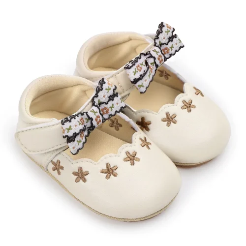 Infant baby girls pre-walker shoes