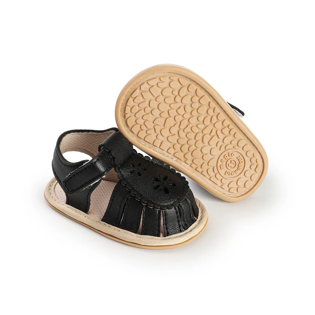Infant baby pre-walker cutout sandals