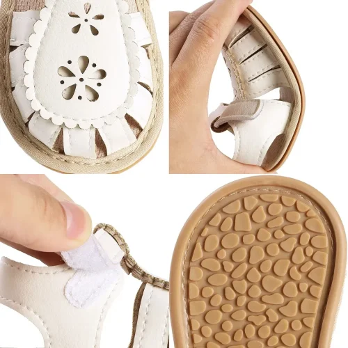 Infant baby pre-walker cutout sandals
