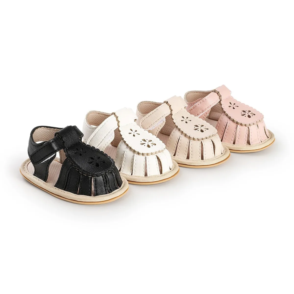 Infant baby pre-walker cutout sandals