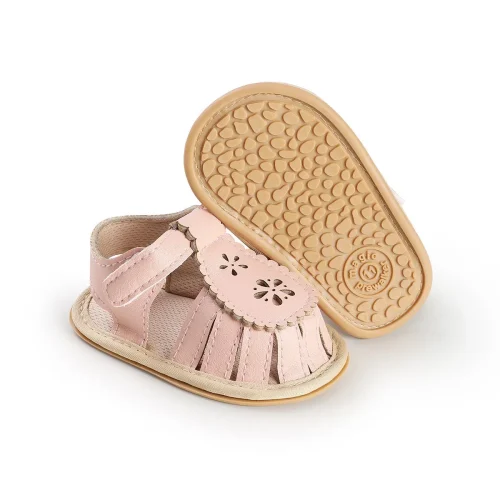 Infant baby pre-walker cutout sandals