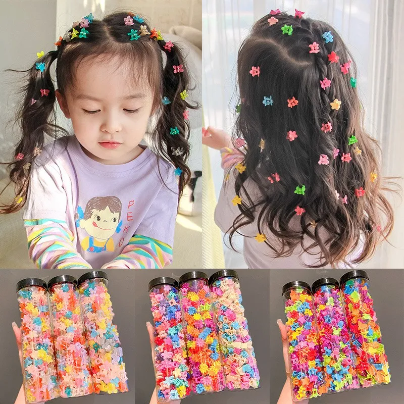Mini Butterfly & Flower Claw Clips Bulk Pack