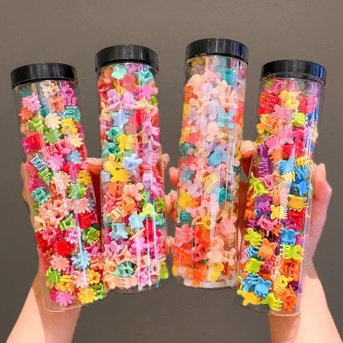 Mini Butterfly & Flower Claw Clips Bulk Pack