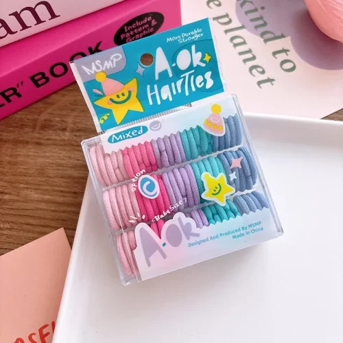 A-OK Baby Size Mini Hair Tie Band Set
