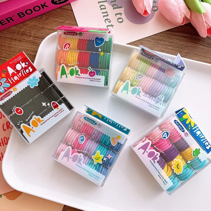 A-OK Baby Size Mini Hair Tie Band Set