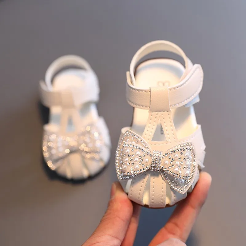 Toddler girls closed-toe summer sandals
