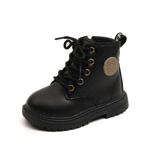 Toddler lace-up ankle boots