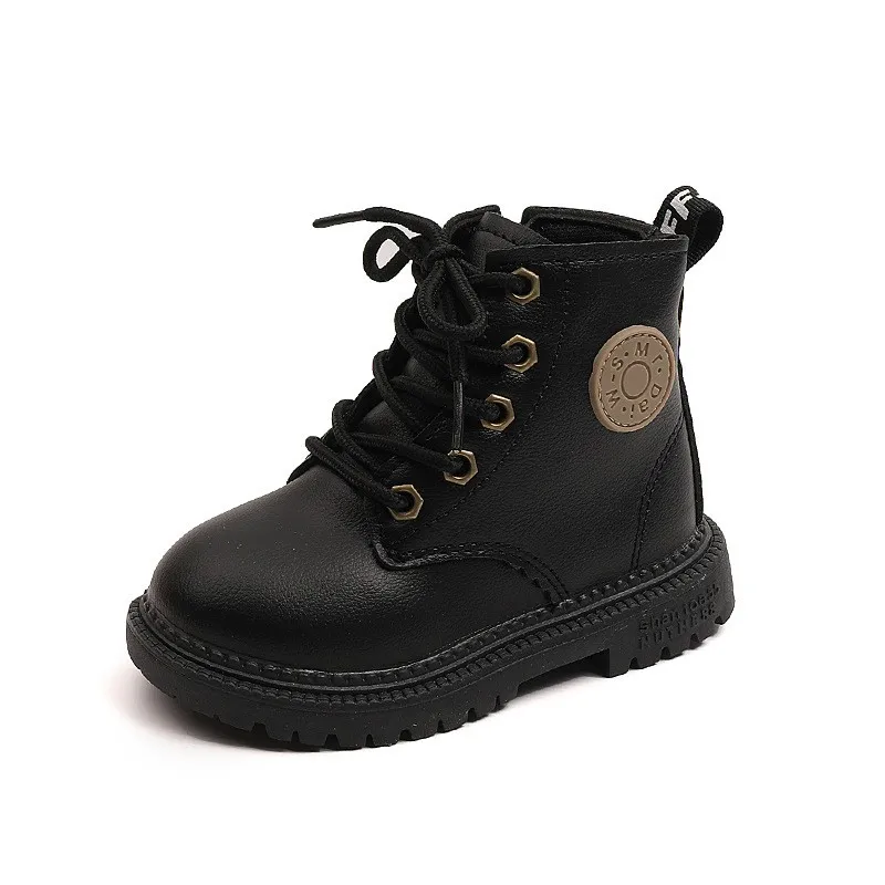 Toddler lace-up ankle boots