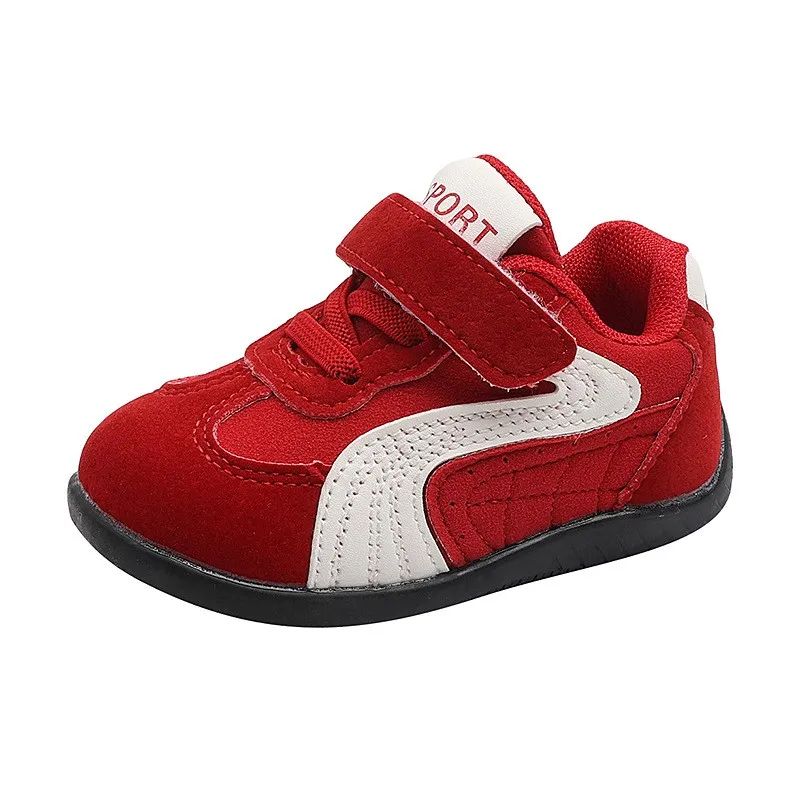 Toddler Velcro Suede Sneakers