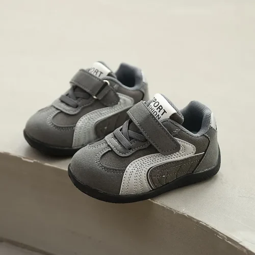Toddler Velcro Suede Sneakers