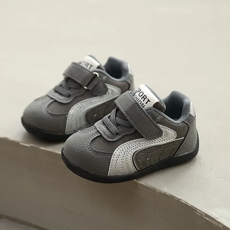Toddler Velcro Suede Sneakers