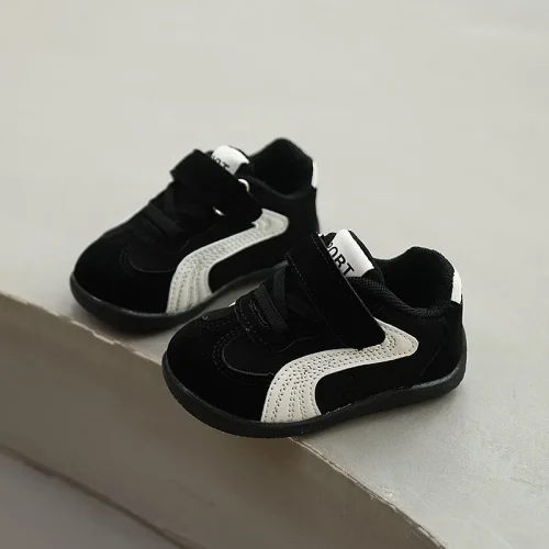Toddler Velcro Suede Sneakers