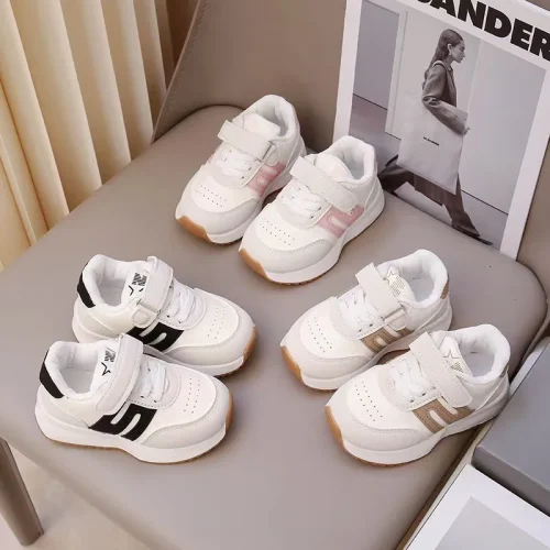 Toddler retro low-top trainer sneakers