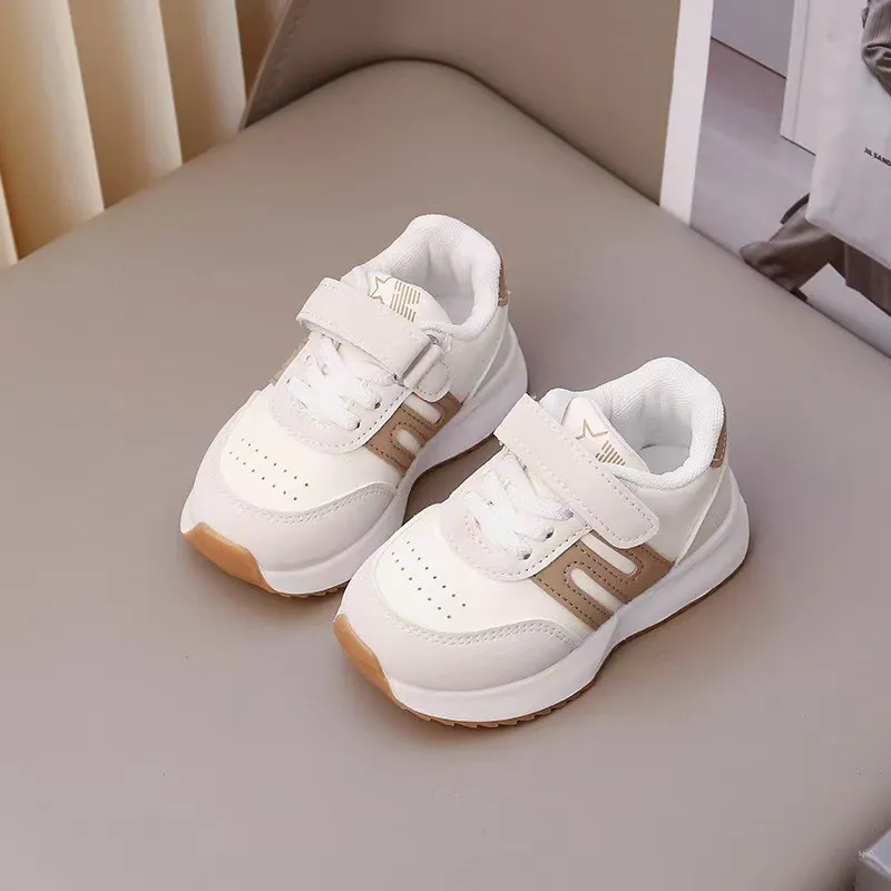 Toddler retro low-top trainer sneakers